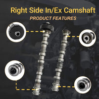 Camshaft and Rocker arm