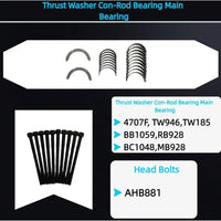 2ZR-FE 1.8L Cylinder Head Repair Kit Timing Chain Water Pump Bearings | Fit For Toyota Corolla Matrix Scion xD 1.8L Cylinder Head Repair Kit Timing Chain Water Pump 2008-2019 HS26515PT AHB881
