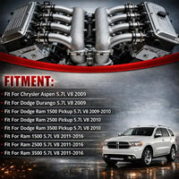 5.7 Engine Rebuild Kit w/Water Pump Piston Timing Chain Kit 